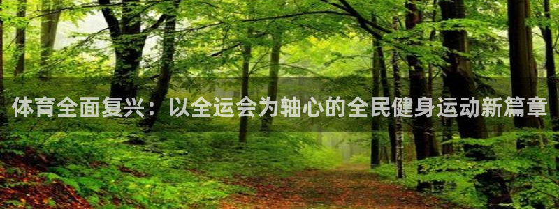 体育全面复兴：以全运会为轴心的全民健身运动新篇章
