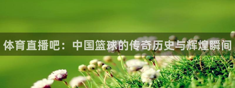体育直播吧：中国篮球的传奇历史与辉煌瞬间