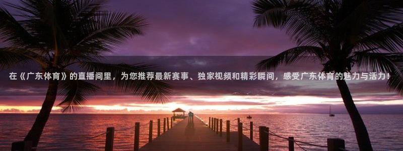 在《广东体育》的直播间里，为您推荐最新赛事、独家视频和精彩瞬间，感受广东体育的魅力与活力！