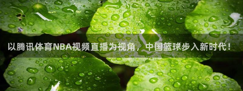 以腾讯体育NBA视频直播为视角，中国篮球步入新时代！