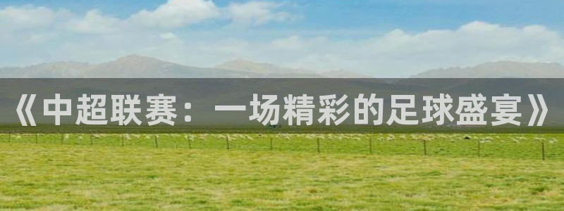 《中超联赛：一场精彩的足球盛宴》